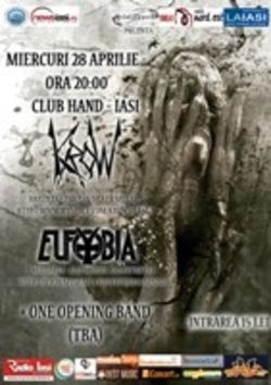 Concert Krow in Iasi