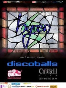 Concert Byron si Discoballs in club Silver Church