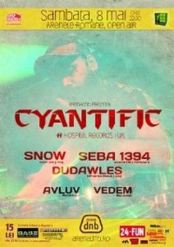 Concert Cyantific la Arenele Romane