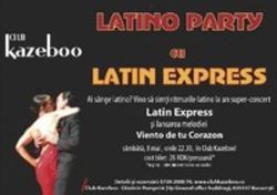 Concert Latin Express in club Kazeboo
