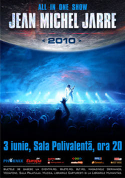 Jean Michel Jarre la Sala Polivalenta