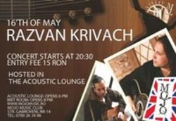 Concert Razvan Krivach in Club Mojo