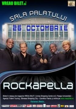 Concert Rockapella la Sala Palatului