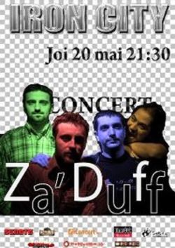 Za Duff concerteaza in Iron City
