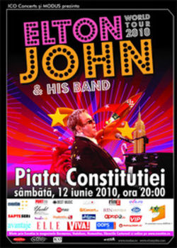 Concert Elton John la Bucuresti