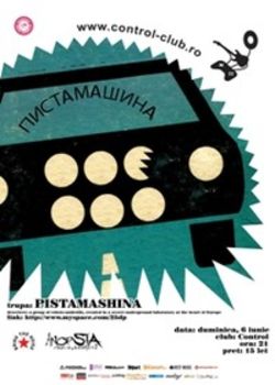 Concert Pistamashina in Club Control