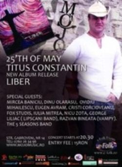 Titus Constantin lanseaza albumul Liber