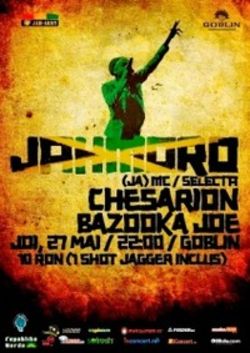 Concert reggae Jahmoro in club Goblin