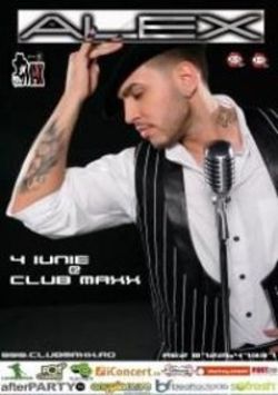 Alex Velea concerteaza in Club Maxx