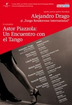 Alejandro Drago, prima oara in Romania