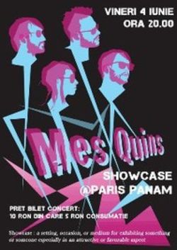 Mes Quins concerteaza la Brasov