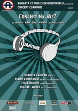 Trupa Cuantune canta in club Underworld