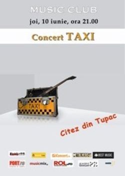 Concert Taxi in Music Club din Bucuresti