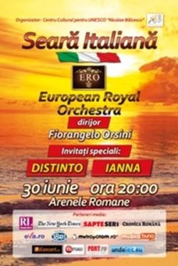 European Royal Orchestra in concert la Arenele Romane