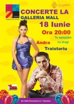 Concert Andra si Mihai Traistariu la Suceava
