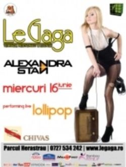 Alexandra Stan canta in Le Gaga