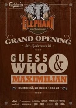 Guess Who & Maximilian canta in Elephant Pub