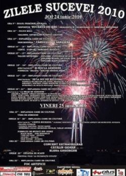 Program Zilele Sucevei 2010