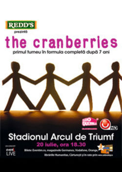 Concert Cranberries in Romania