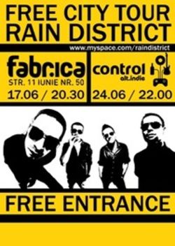 Concert Rain District in Club Control