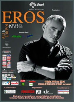 Concert Eros Ramazzotti la Bucuresti
