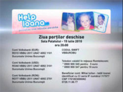 Ziua Portilor Deschise  Ajut-o pe Ioana sa aplaude