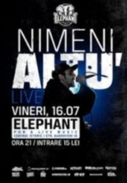 Concert Nimeni Altu` in Elephant Pub