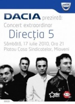Directia 5 concerteaza la Mioveni