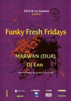 Funky Fresh Fridays in club La Gazette
