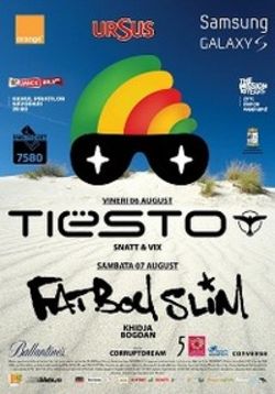 Tiesto, Fatboy Slim si Corruptdream mixeaza la Navodari