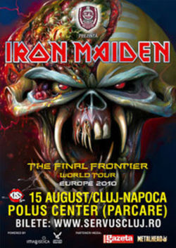 Concert Iron Maiden la Cluj-Napoca