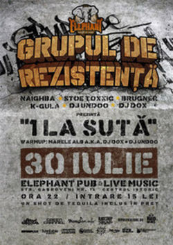 Concert Grupul de Rezistenta @ Elephant
