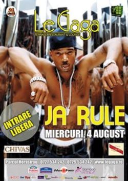 Concert Ja Rule in Le GaGa Bucuresti