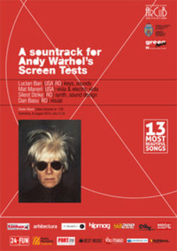 13 Most Beautiful Songs... a Soundtrack for Andy Warhol's Screen Tests