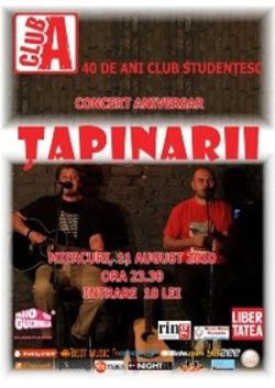 Concert Tapinarii in Club A