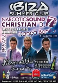Narcotic Sound si Christian D canta in Ibiza Summer Club
