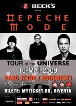 Concert Depeche Mode la Bucuresti - ANULAT