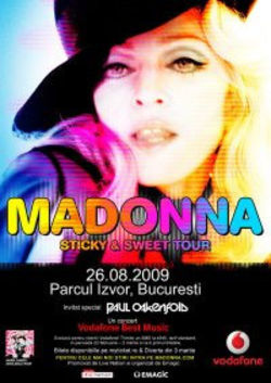 Concert Madonna in Romania