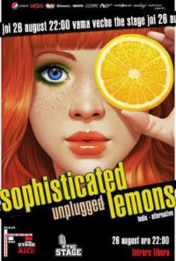 Concert Sophisticated Lemons unplugged