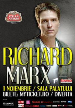 ANULAT - Concert Richard Marx la Bucuresti