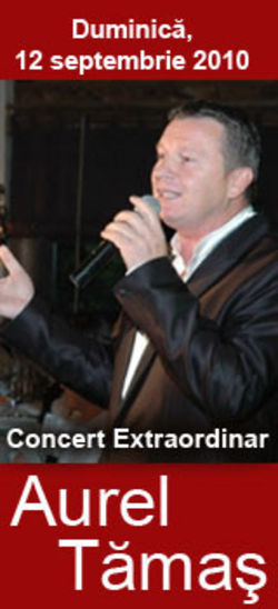 Concert Aurel Tamas la Polus Center Cluj