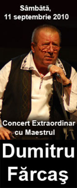 Concert exatraordinar Dumitru Farcas la Polus Center