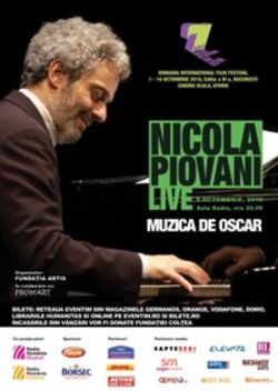Concert Nicola Piovani la Sala Radio Bucuresti