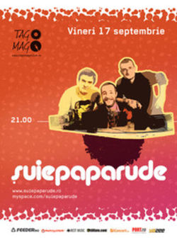 Concert Suie Paparude in Tago Mago Bucuresti
