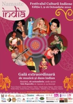 Festivalul Namaste India la Bucuresti - program
