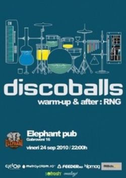 Concert Discoballs in Elephant Pub