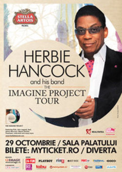 Herbie Hancock in concert la Sala Palatului