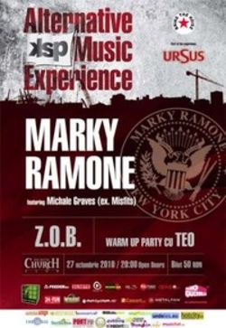 Concert Marky Ramone la Bucuresti