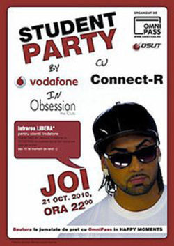 Concert Connect-R la Student Party