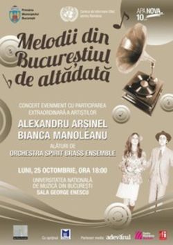 Concert Alexandru Arsinel de Ziua Mondiala a Pensionarilor